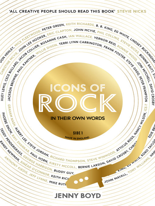 Title details for Icons of Rock by Jenny Boyd - Available